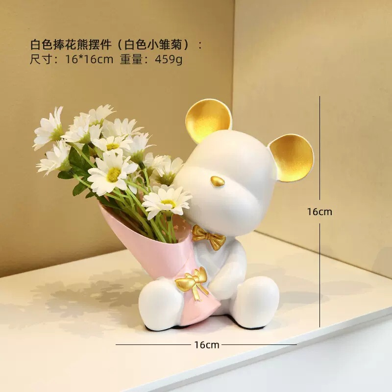 Flower Bouquet, Entryway and Living Room Decorations, Home Tv Cabinet Tabletop Decoration, Housewarming Gift, Creative Handmade Internet Celebrity Item Flower Bouquet, Entryway and Living Room Decorations, Home Tv Cabinet Tabletop Decoration, Housewarming Gift, Creative Handmade Internet Celebrity Item