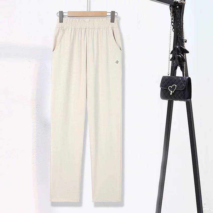 Trousers for mother, fitted