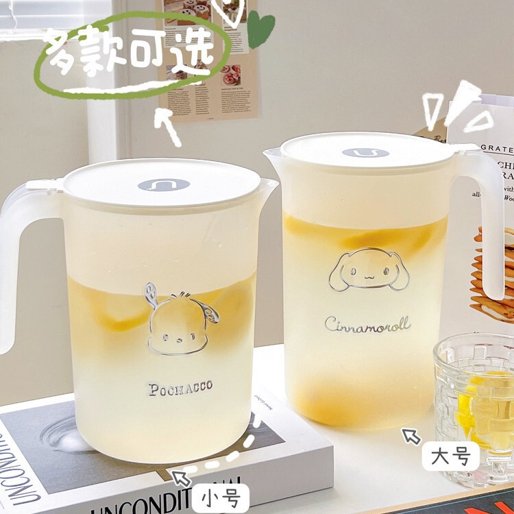 冷水壶家用大容量冷饮桶冰箱凉水壶耐高温茶壶办公室塑料凉水杯子|undefined
