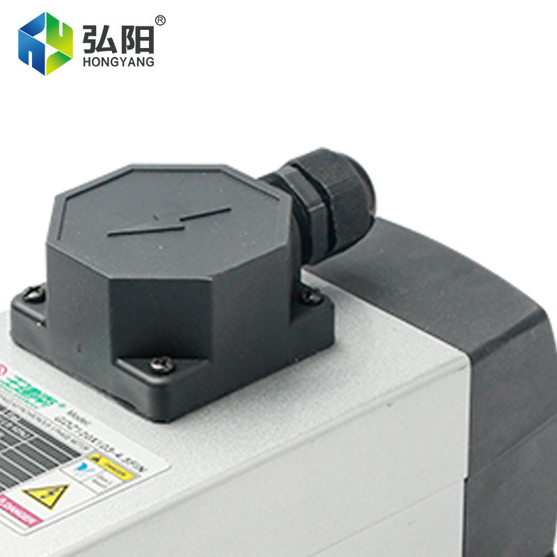 Changsheng motor husillo carpintería máquina de grabado cuadrado refrigerado por aire de alta velocidad del husillo 3,5/4,5/6KW lado agujero de la máquina de corte