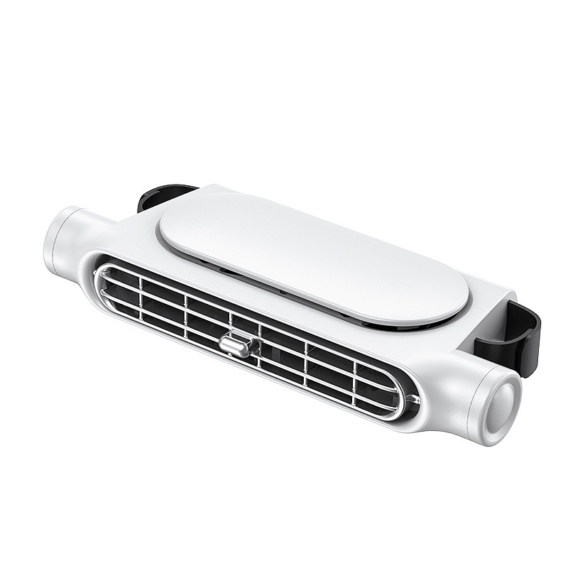 2025 クリエイティブ新製品車後部座席ファン USB プラグイン 3 ギア車後部枕ブレードレスシートファンクロスボーダー|undefined