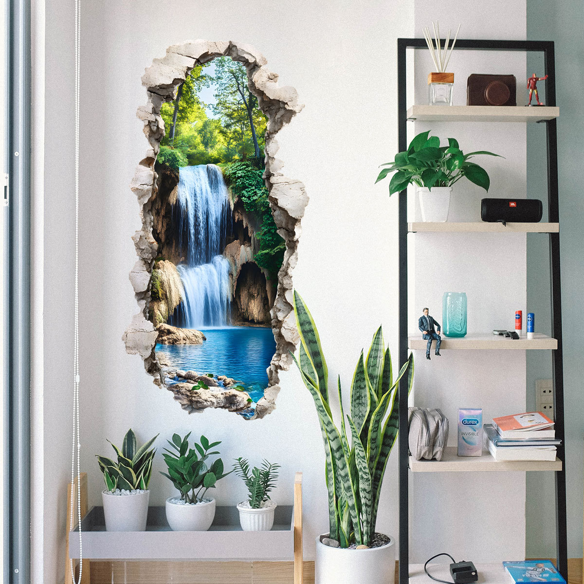 3d landskap väggdekal för vardagsrum och sovrum dekor_voghion.com