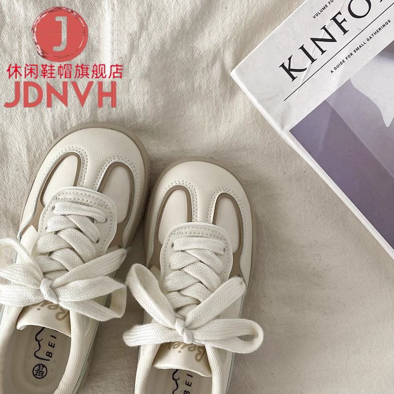 Nicho de diseño de estudiantes rosa de entrenamiento de skate zapatos de mujer otoño 2024 nuevos zapatos deportivos casuales Gump zapatos blancos