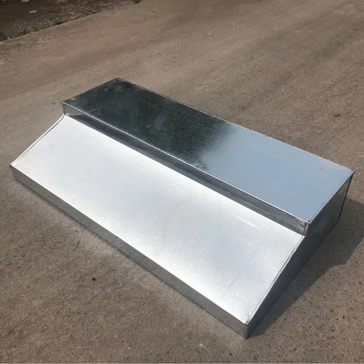 工业除尘工程安装不锈钢螺旋风管 车间排风管道白铁皮集尘罩