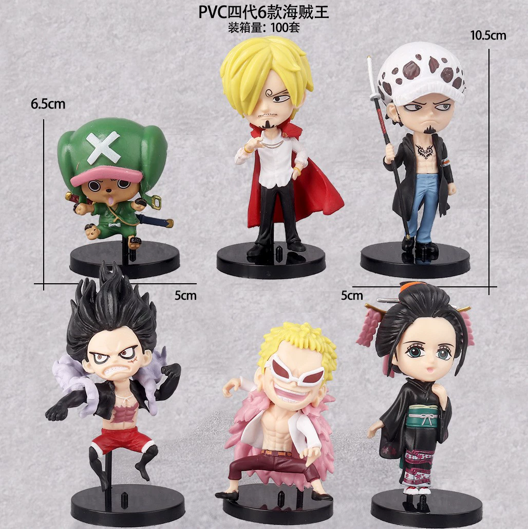 Фигурки One Piece, периферия Лукаки и Эсолон 100 сцен модельные фигуры, оптовые украшения персонажей Нами и Робин