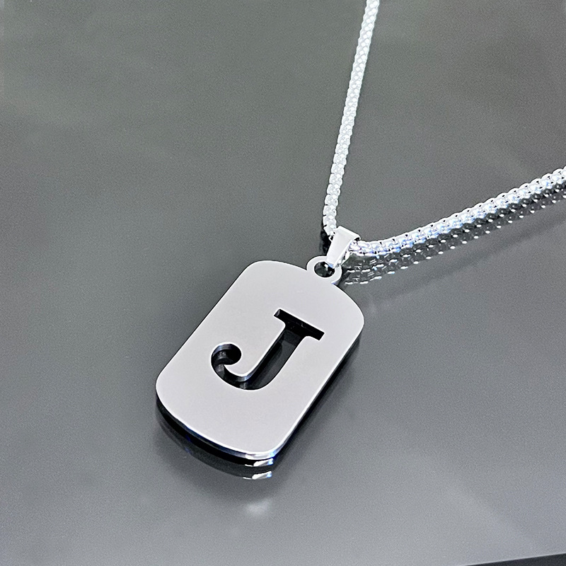 레터 목걸이【J】