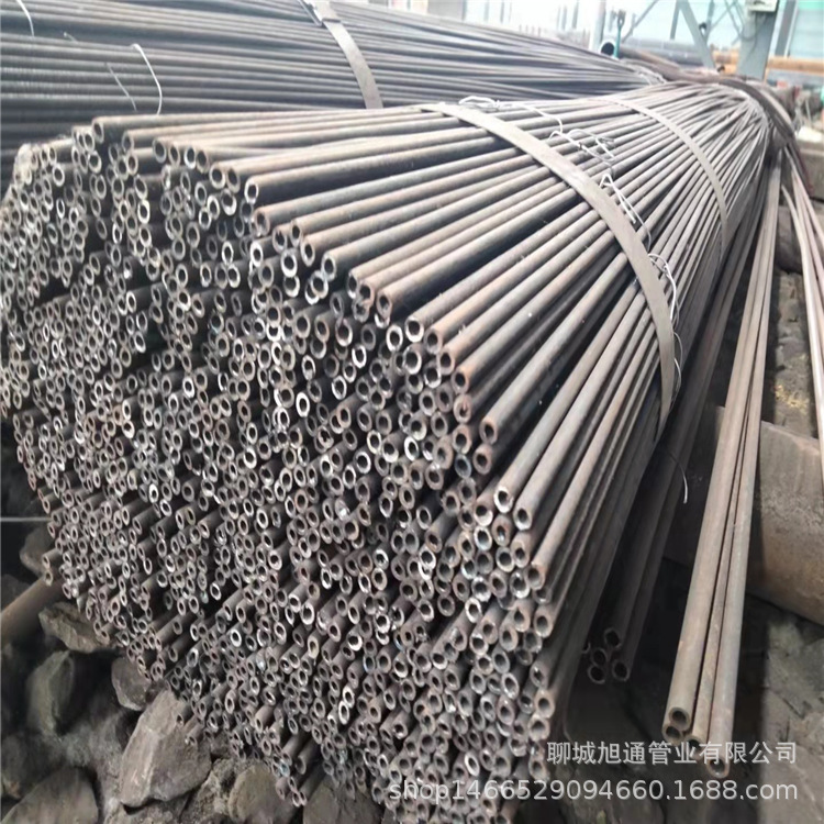 20#冷拉毛细铁管 20#无缝精密铁管6*1 5*1 里外光亮光滑保折弯