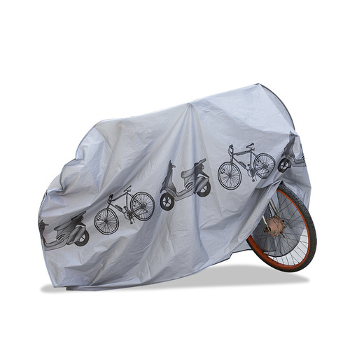 Bicycle cover PEVA three-dimensional bicycle battery cover rainproof sunproof dustproof clothing flat motorcycle clothing