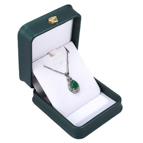 PU leather crown waist jewelry box pendant ring box bracelet bracelet necklace earrings jewelry packaging accessory gift box