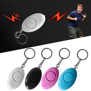 Cross-border personal anti-wolf alarm flashlight anti-wolf alarm outdoor small egg key pendant LED light