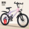 Fuchsia bike spokes disc brake, shock-absorbing headlights