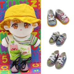 20cm棉花娃娃鞋子米露娃娃換裝綁帶鞋靴子EXO換裝玩具鞋配件廠家