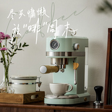 日本APIXINTL安本素意式咖啡机家用半自动蒸汽打奶泡一体泵压式