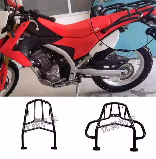 Crf250L Crf250M H2C Modified Motorcycle Rear Tail Rack, Rear Box Rack, Rear Cargo Rack, Handrail Rack