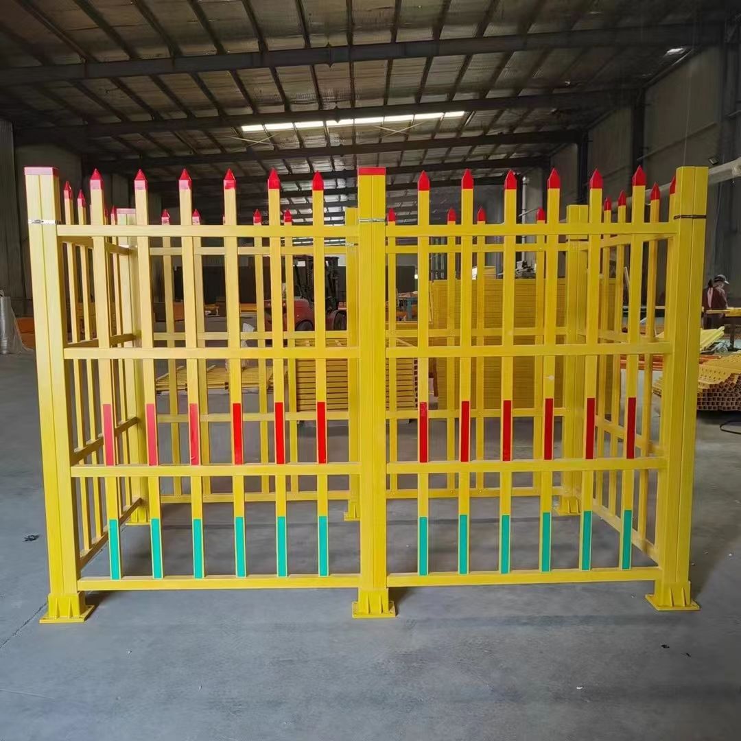 变压器围栏固定式绝缘箱变护栏电力 安全栅栏玻璃钢变压器围栏