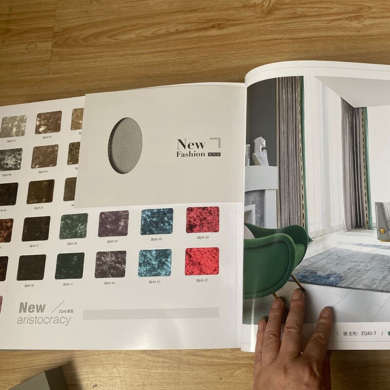 Sable Korean velvet Italian velvet German velvet cashmere shading Dutch velvet luxury villa curtain