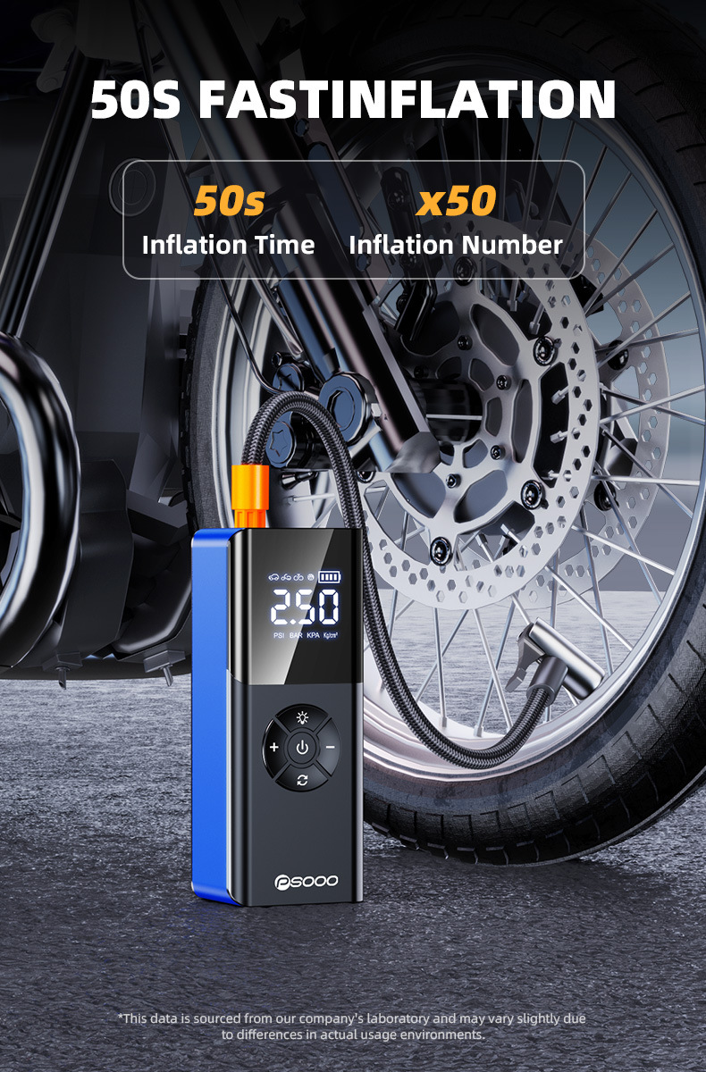 Eaby Car Air Pump Wireless Portable Car Digital Display Air Pump High Power Tire 22 Cylinder Air Pump