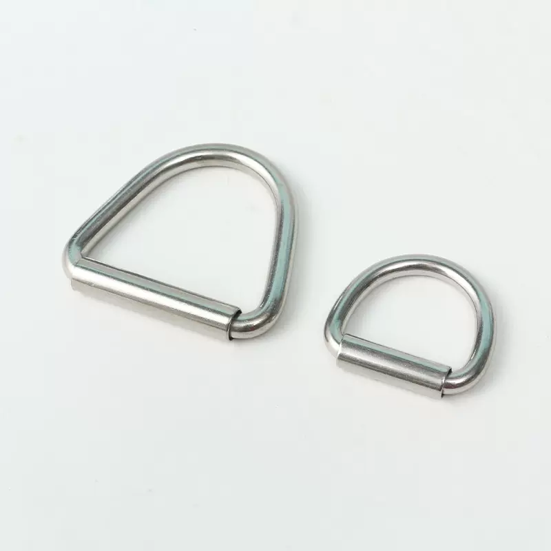不锈钢D型环  定制D字扣批发橡皮艇牵引环马蹄环不锈钢D型环索具