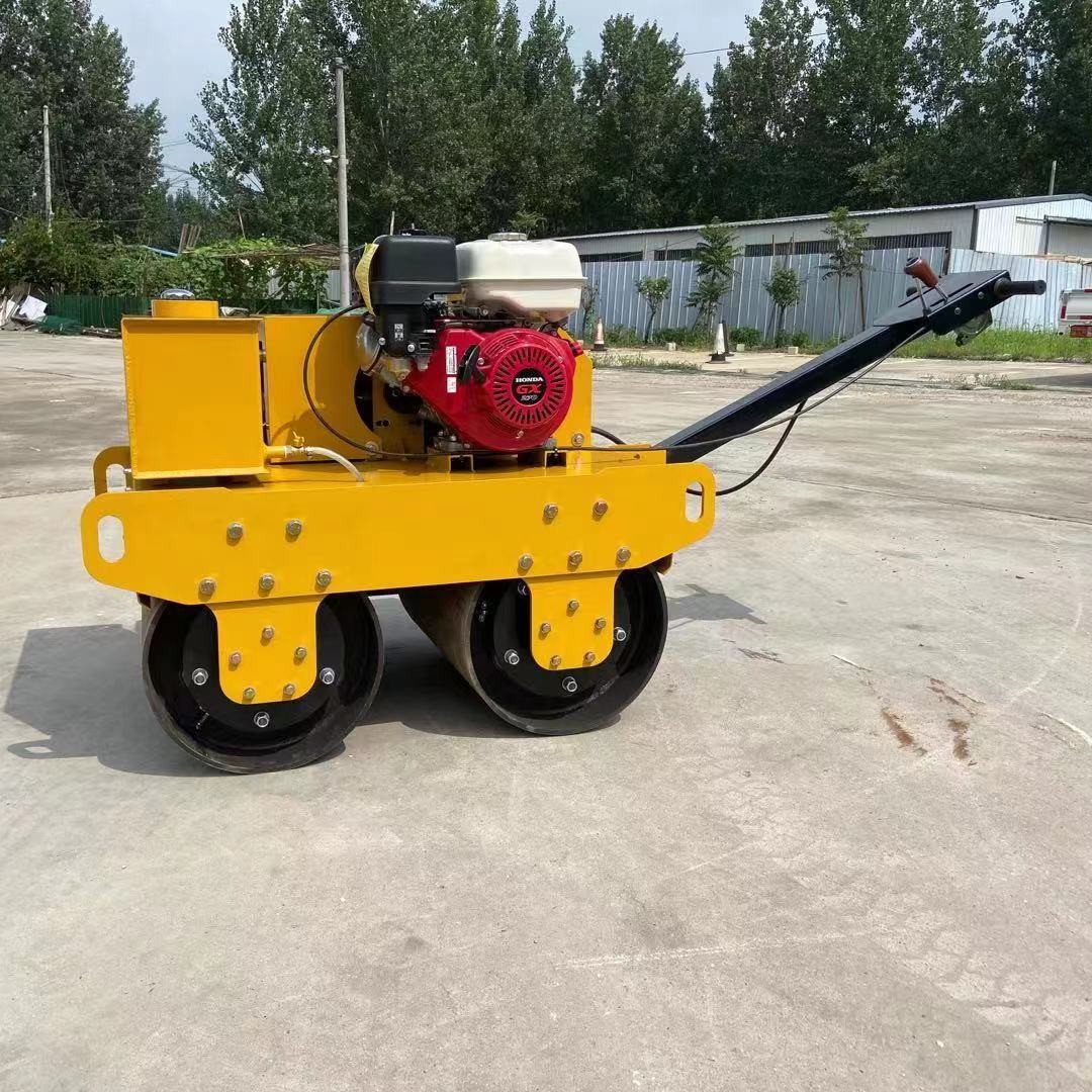 小型手扶式双钢轮振动压路机厂家小型双钢轮压路机价格沟槽压实机