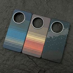 OnePlus ace5 ケブラー携帯電話ケースアラミド繊維 OnePlus ace5pro 磁気薄型保護カバーに適しています。