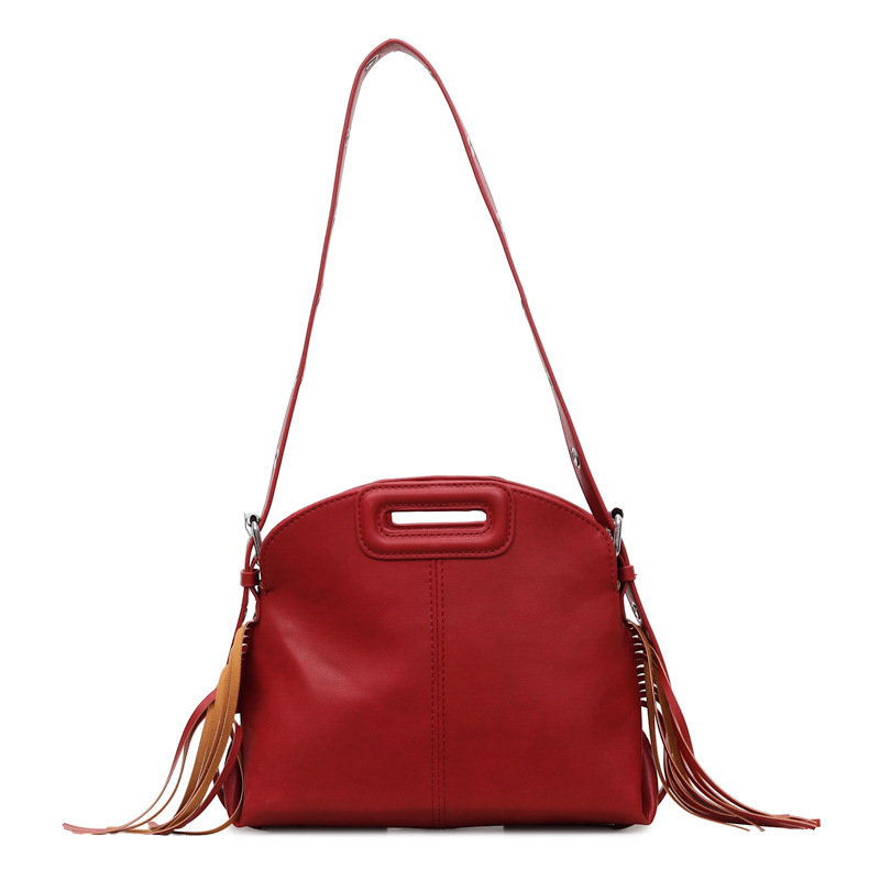 Bolsa de mano de moda con bordas 2026 temperamento de viaje al trabajo sensación cotidiana de salida de hombro de mujer