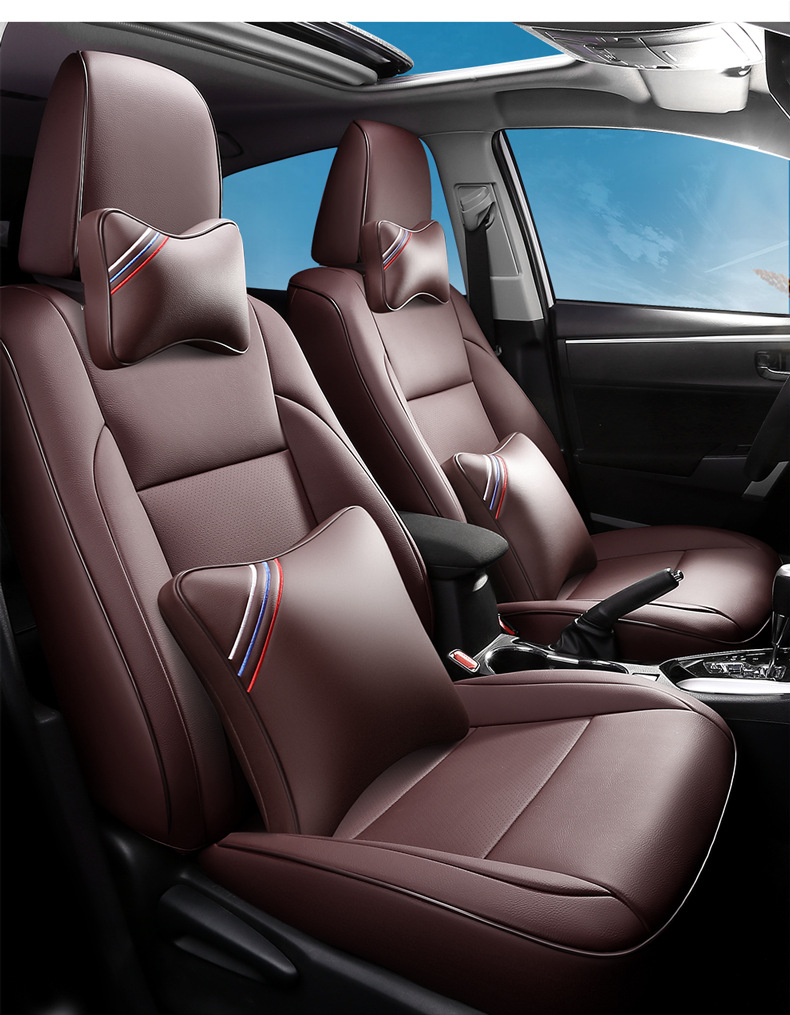 [Cross-Border] Corolla 14-23 Special Car Seat Cushion Leather Seat Cover Cross-Border Foreign Trade E-Commerce