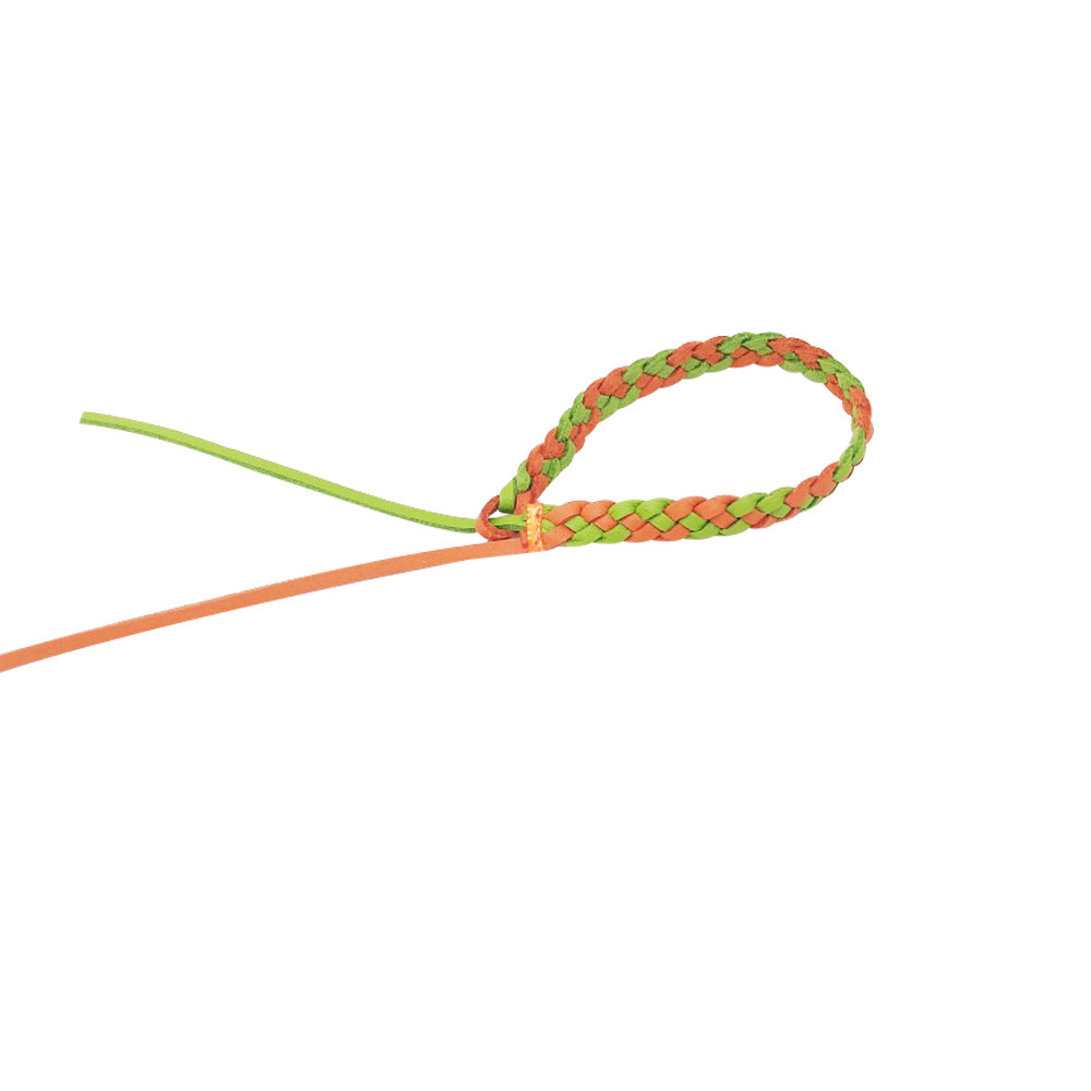 오렌지+그린 [가죽팔찌] (네이키드)