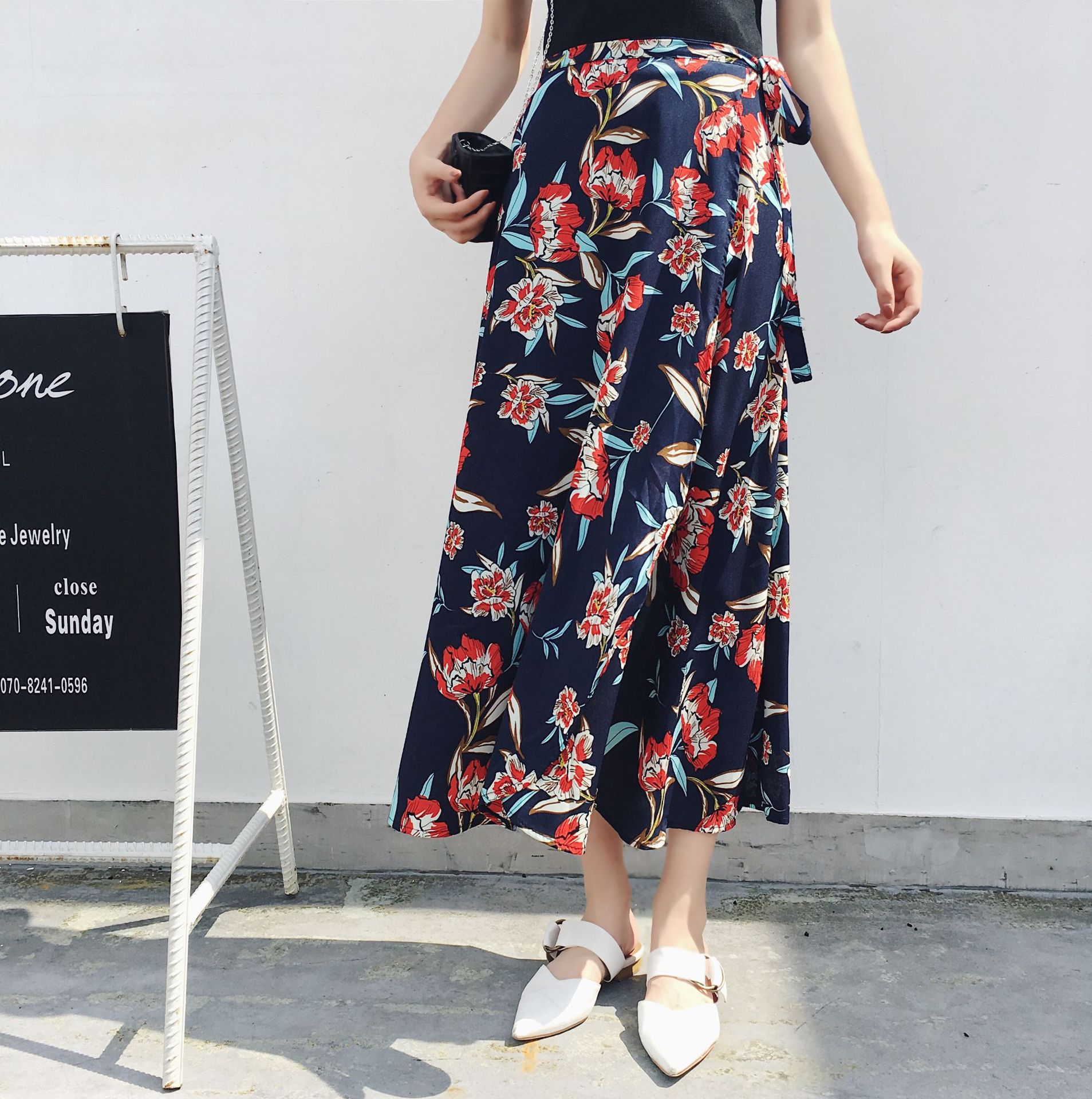 Jupe en Mousseline de soie - Ref 3441525 Image 14