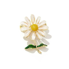 Lily Flower Brooch for Women, High-end, 2023 New Style, Fashion Suit Boutonniere Accessory, Cute Japanese Small Flower Pin