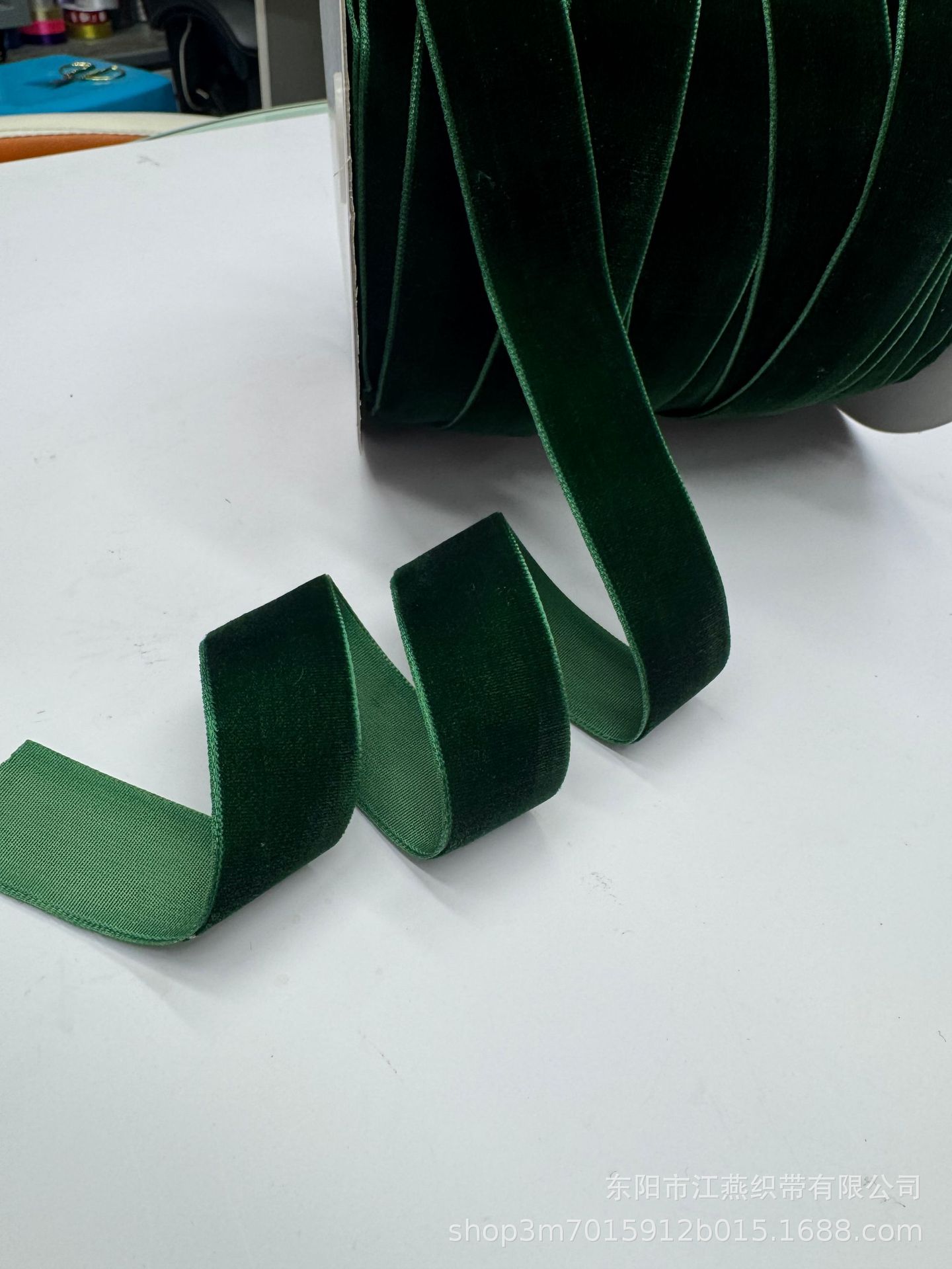 Cinturón de flocado spot unilateral cinta de lana de doble cara cinta de lana 2CM2.5cm spot al por mayor cinta de lana de color accesorios de ropa