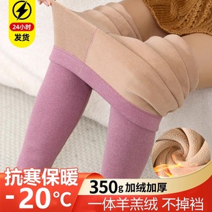 Women's German Velvet Leggings, Mid-Waist, Velvet and Thickened, Inside and Outside Wear, Cold-Proof, High-Elasticity, Warm Autumn Trousers, Autumn and Winter Wholesale