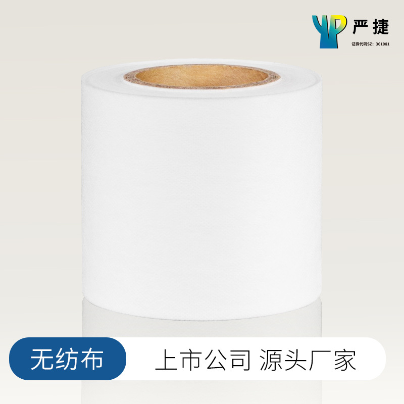 食品级点纹无纺布卷材不带线标批发一次性茶包过滤袋食品用无纺布