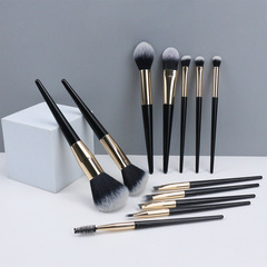Complete set of cross-border makeup brushes Cangzhou beauty tools Eye shadow brush Lip brush Foundation brush Concealer brush Powder brush Eyebrow brush