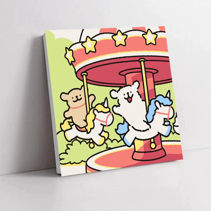 Цифровая раскраска-книга для раскрашивания, DIY