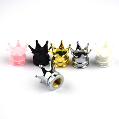 Crown Tire Decorative Crown Valve Cap, Five Colors, Tire Crown Valve Cover