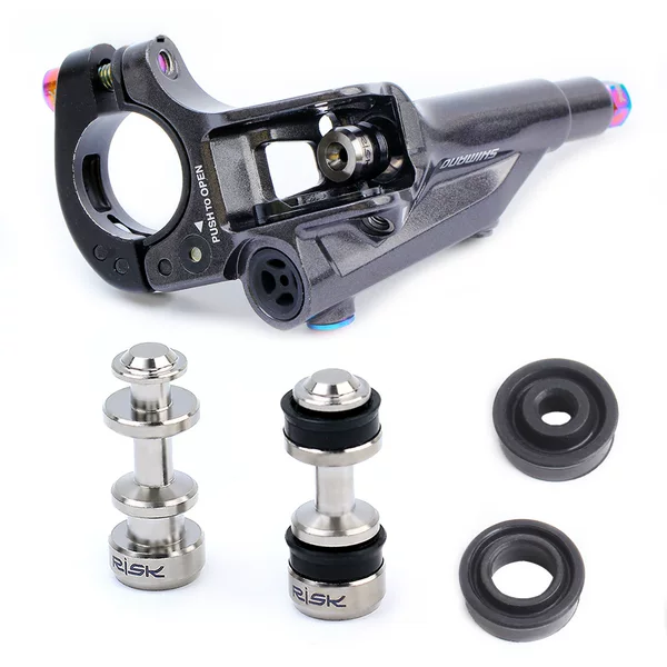 RISK brake lever piston titanium alloy XT M8000SLX M785 oil disc brake piston rod sealing ring repair parts