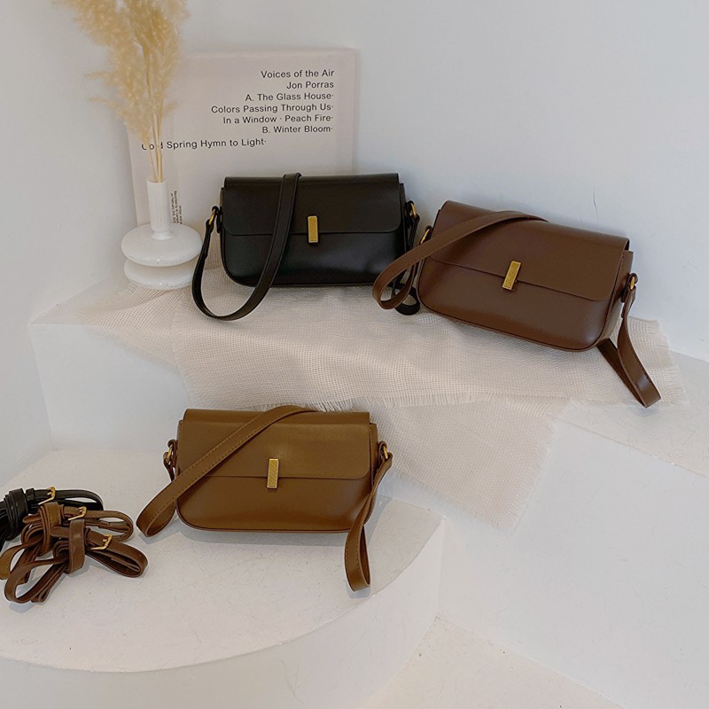 Jednoduchá malá čtvercová dámská kabelka 2023, nová trendy a módní, měkká kožená crossbody kabelka_voghion.com