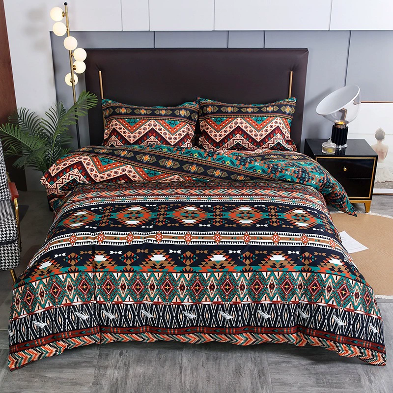Кросс -граница AliExpress Amazon Wishebay Bohemian европейский и американский мрамор мрамор три четыре комплекта три четыре комплекта оптовый