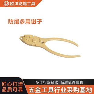 Manufacturer Wholesale Ouyang Brand Explosion-Proof Tools Explosion-Proof Multi-Purpose Pliers Bronze