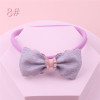 Children's elastic headband, hair accessory suitable for photo sessions with bow for princess, suitable for import, European style