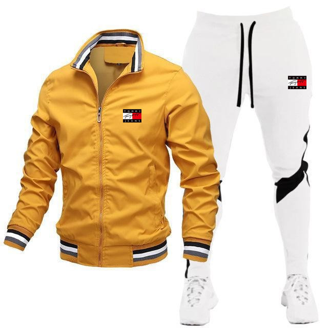 Pantalón blanco dorado