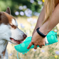 新商品ペット犬用旅行随行コップ壺屋外携帯大容量300ml飲料コップ