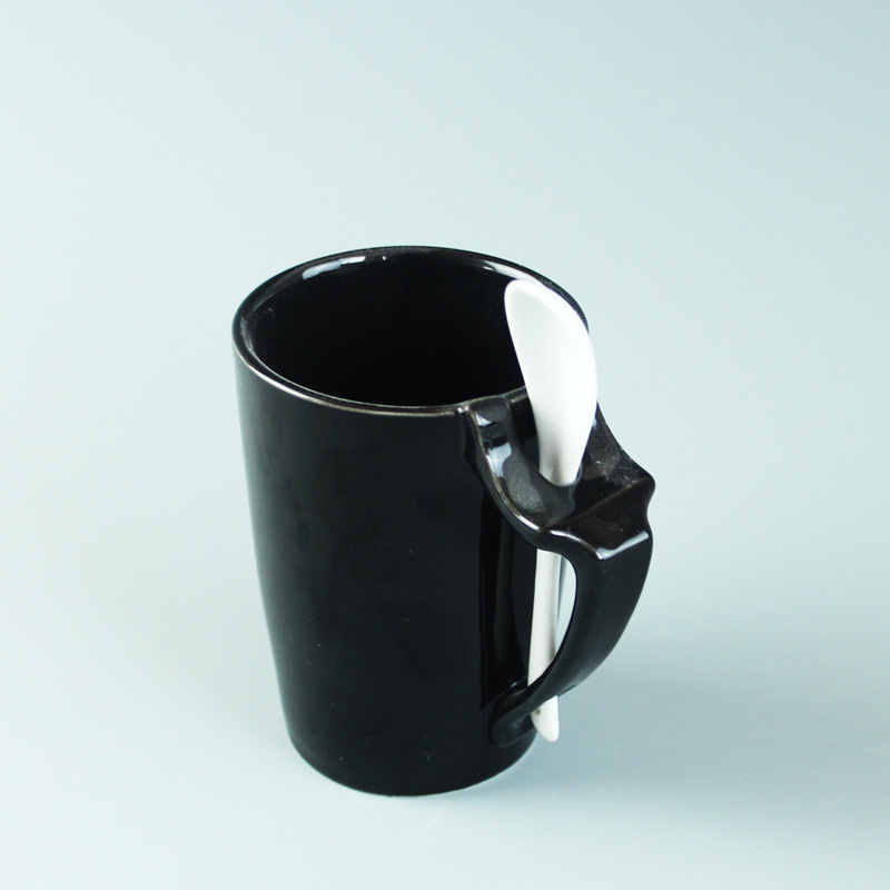 Taza de enjuague boca seca Taza de lixiviación Taza creativa Taza de boca de cerámica Regalo de marca de baño Taza de enjuague bucal de cerámica