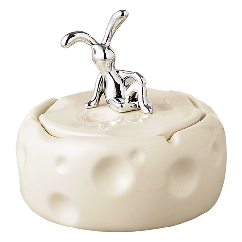 High-end atmospheric ashtray for high-end home living room home creative ashtray light luxury high-end commercial anti-fly ash