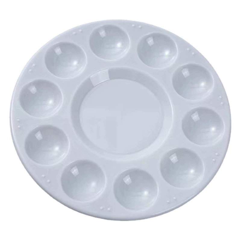 Основы прозрачные детские акварельные принадлежности pp палитра для студентов рисования изобразительное искусство рисованной пластиковая цветовая палитра