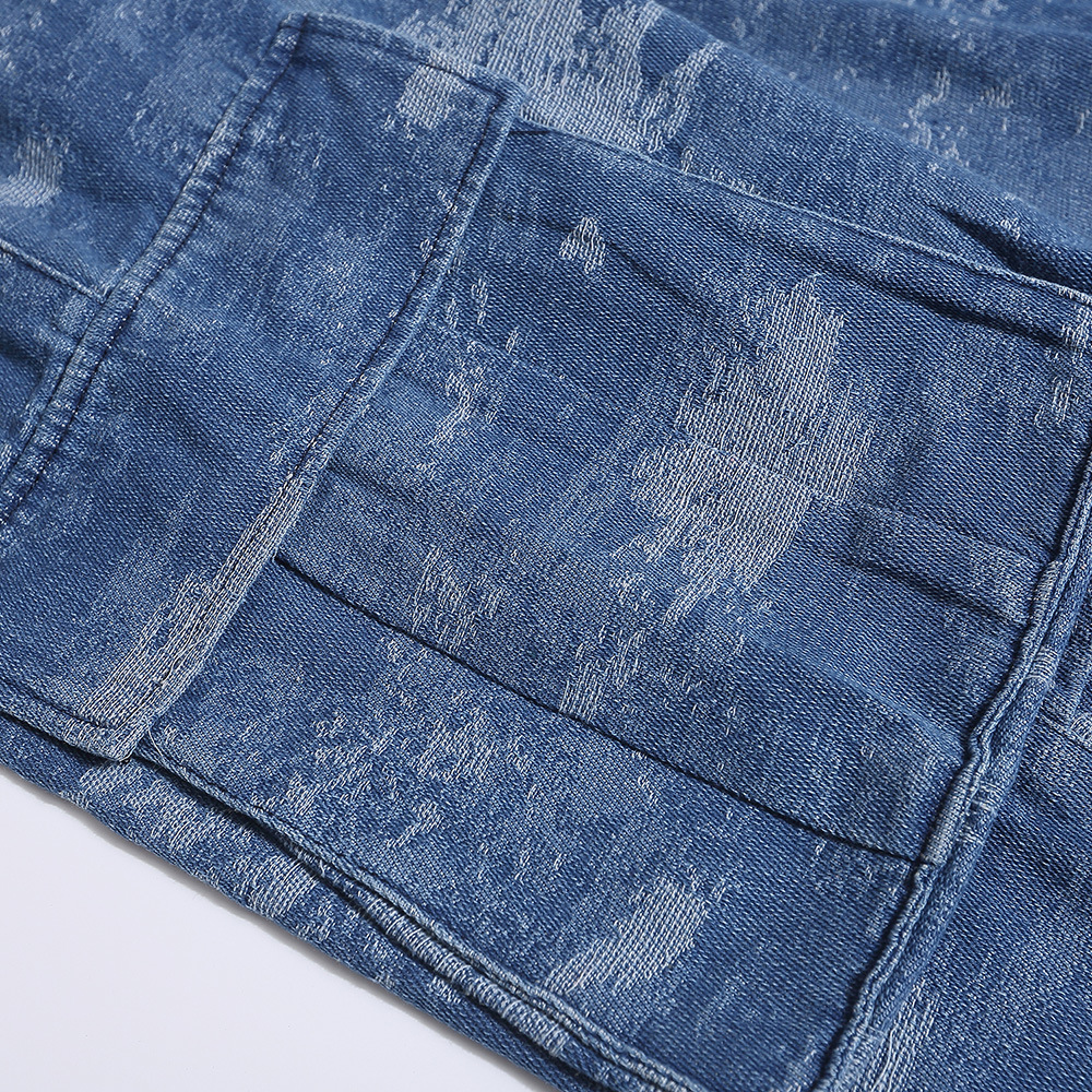 Men's Pleated Wide Leg Leisure Workwear Pants