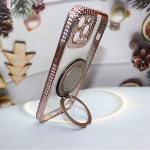 Gift Model 360 ° Rotating Metal Mobile Phone Ring Buckle Horizontal and Vertical Screen Decompression Click Sound Magsafe Magnetic Holder