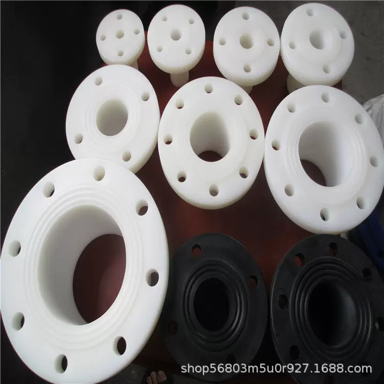 pe法兰 DN100 4寸PE法兰 耐酸碱防腐蚀焊接法兰量大从优
