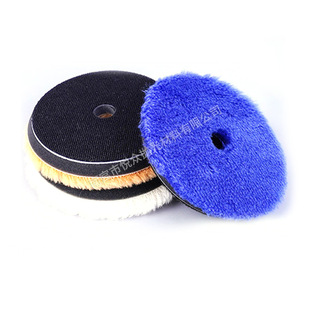 Factory wholesale car beauty polishing wax plate heavy scratch with self-adhesive short hair long hair wool polishing disc