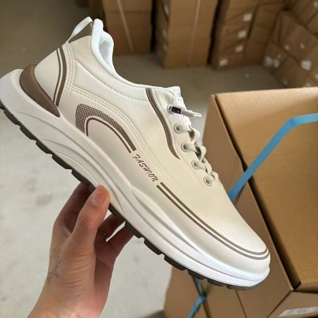 남성용 대형 캐주얼 신발, 크로스보더 다용도, 가벼운 흰색 신발, 부드러운 밑창 운동화, 트렌디한 신발, 도매 스포츠 신발